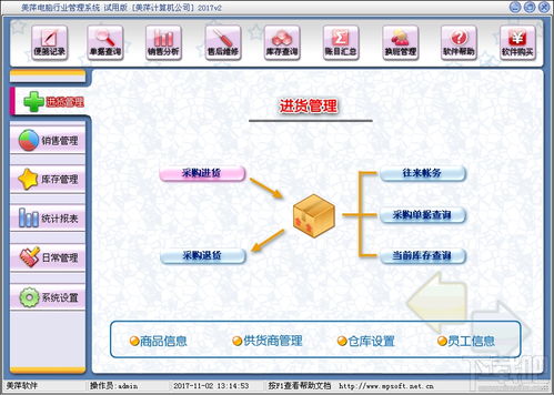美萍电脑行业管理系统2020v1免费版 计算机系统服务的得力助手
